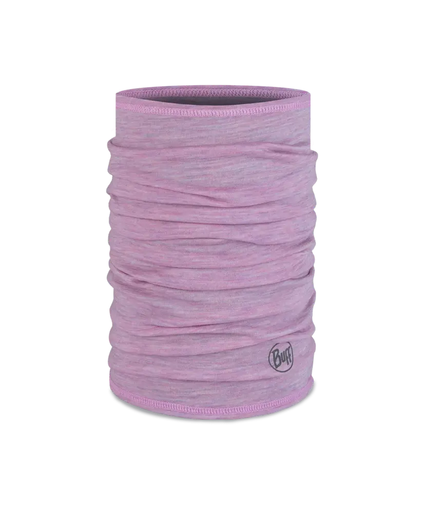 Buff Buff Kids' Merino Lightweight Neckwear Solid Pansy