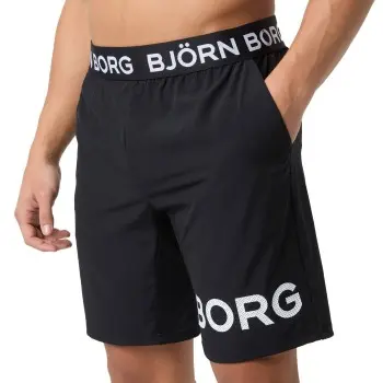 Björn Borg Björn Borg Performance Shorts With Logo Svart polyester XX-Large Herre