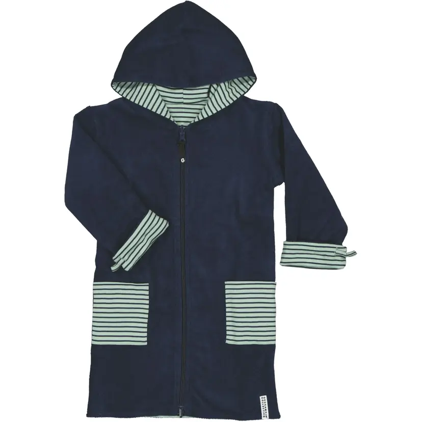 Geggamoja Badrock Vändbar Navy/Grön - 74/80