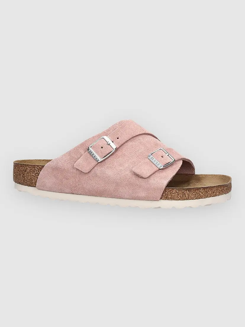 Birkenstock Birkenstock Zürich Suede Leather Sandaler rosa