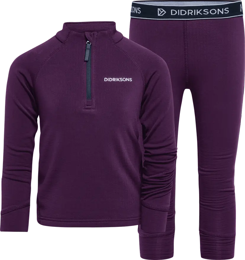 Didriksons Didriksons Kids' Jadis Set 5 Northen Purple