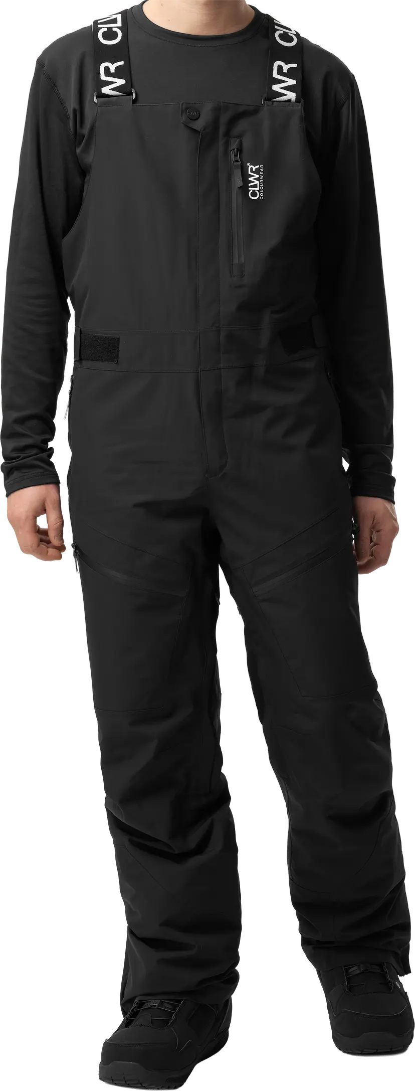 ColourWear ColourWear Men´s Polar Bib Pants Black