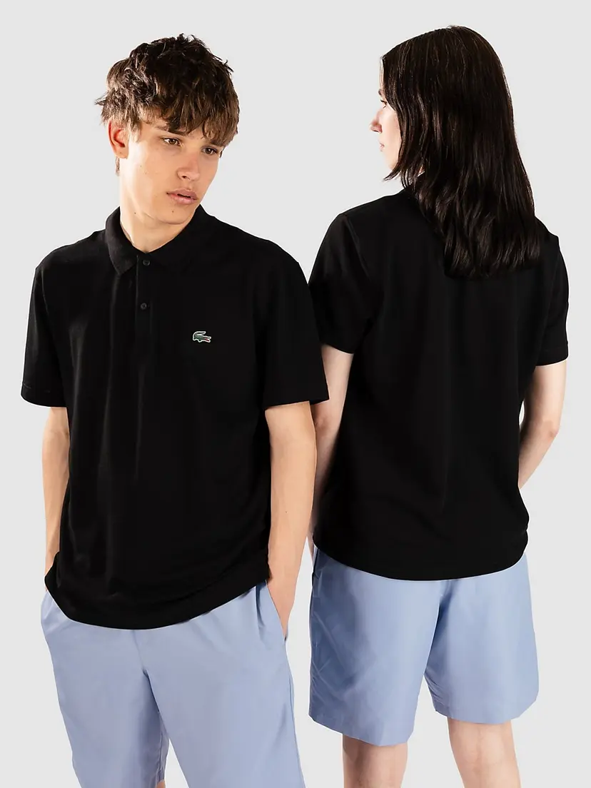 Lacoste Lacoste Regular Fit Cotton Blend Polo svart