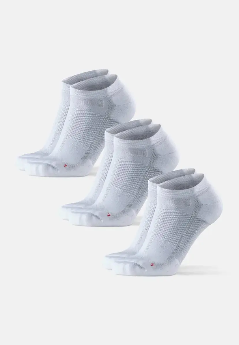 DANISH ENDURANCE DANISH ENDURANCE LONG DISTANCE RUNNING LOW-CUT STRØMPER Hvid 35-38