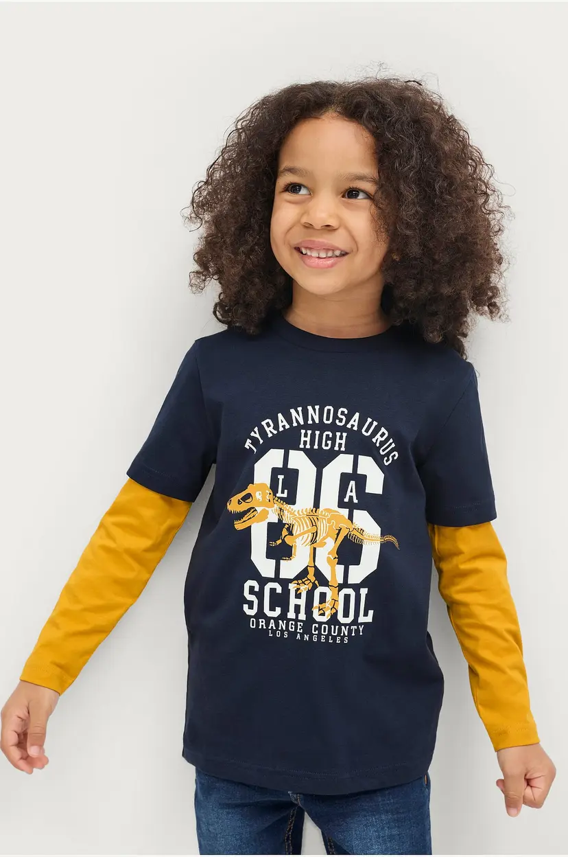 Ellos Collection T-shirt Theo - Blå