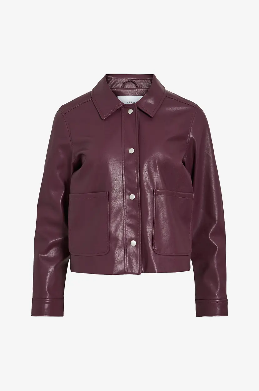 Vila Jakke viHellium Short Jacket - Rød
