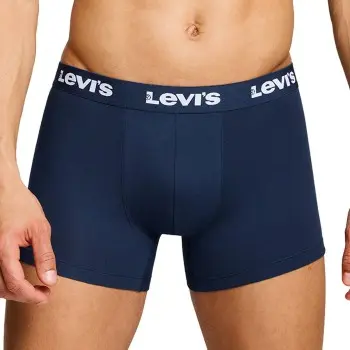 Levi's Levis 2P Repeat Logo Boxer Brief Marine bomull X-Large Herre