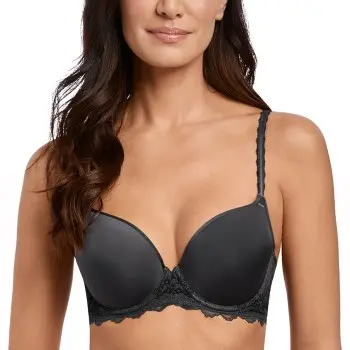 Wacoal Wacoal BH Lace Perfection Contour Bra Svart C 70 Dame