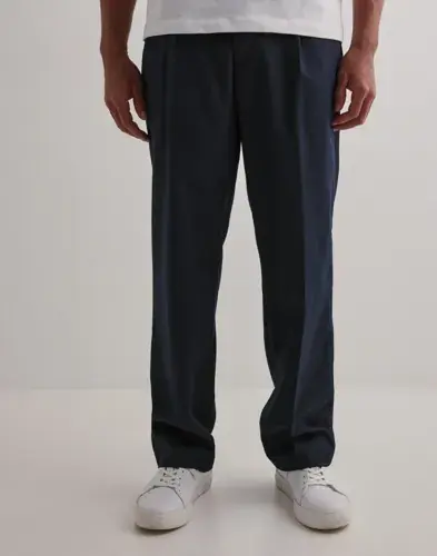 Woodbird Woodbird WBBen Suit Pant Dressbukser Blå