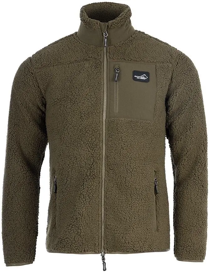 Arrak Outdoor Arrak Outdoor Arrak M's Sherpa Fleece Jacket Olive