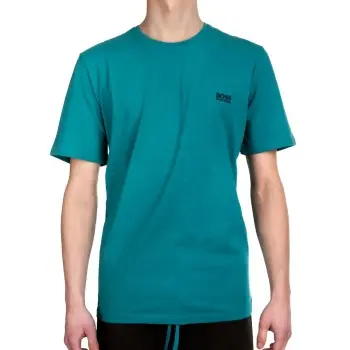 BOSS BOSS Mix and Match Lounge T-shirt Turkis bomull Medium Herre