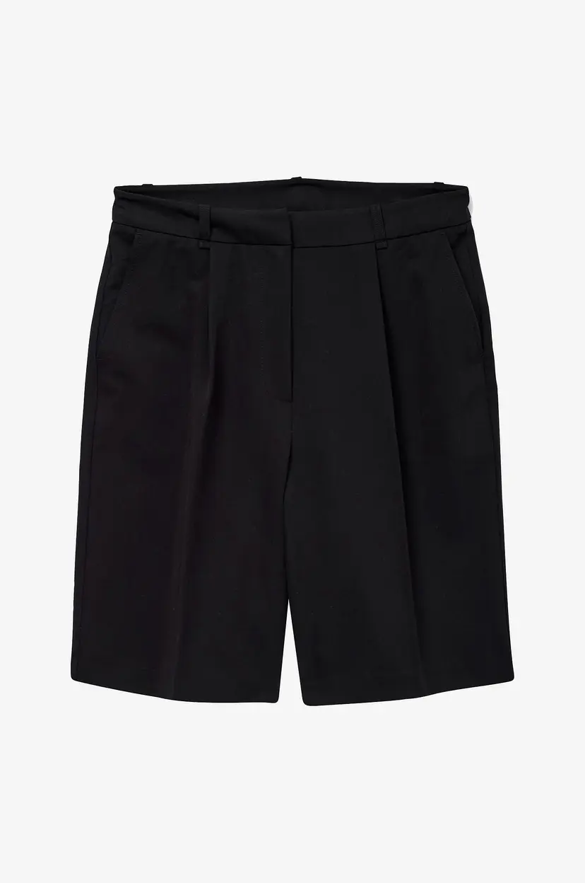 Vero Moda Shorts awPassi MW Knee - Svart