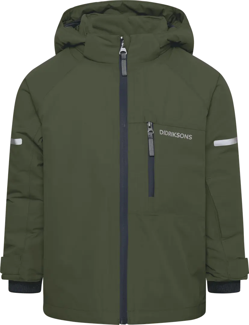 Didriksons Didriksons Kids' Falken Jacket Deep Green