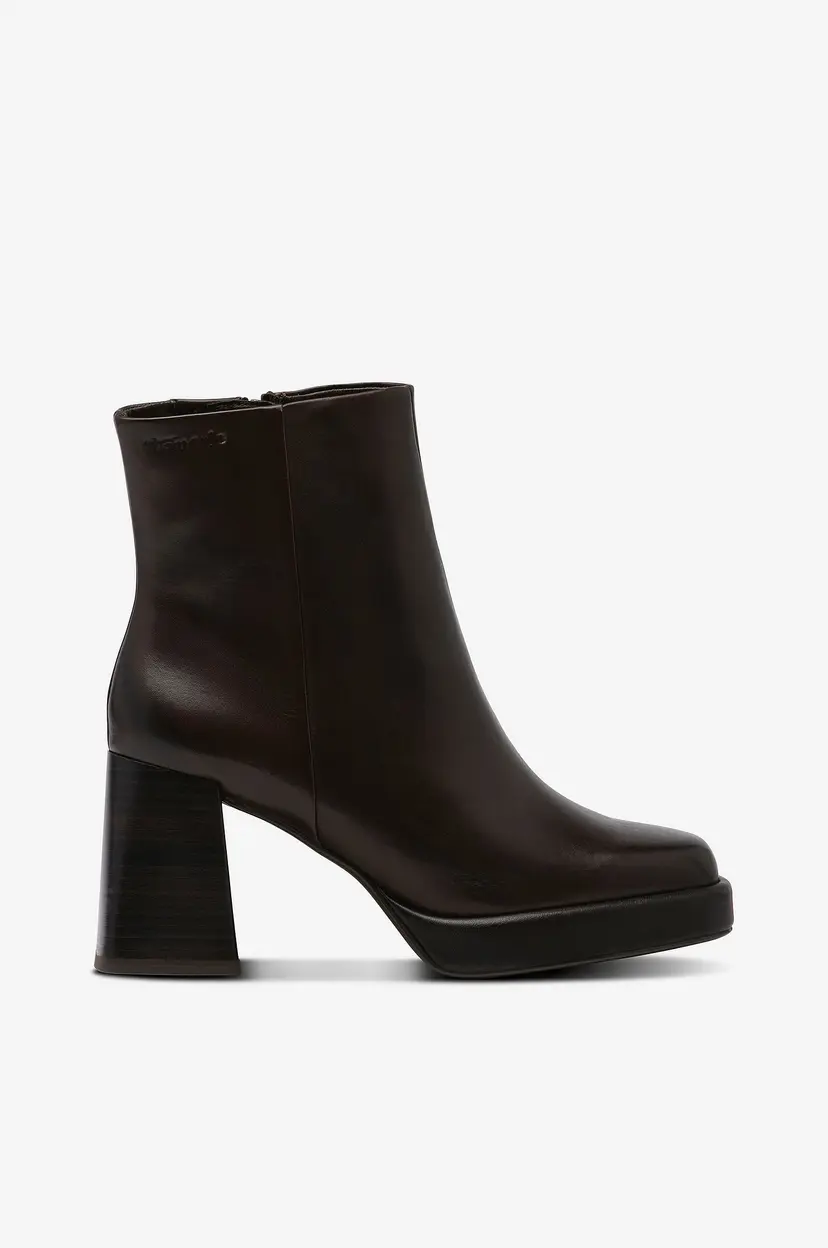 Tamaris Boots i skinn - Brun