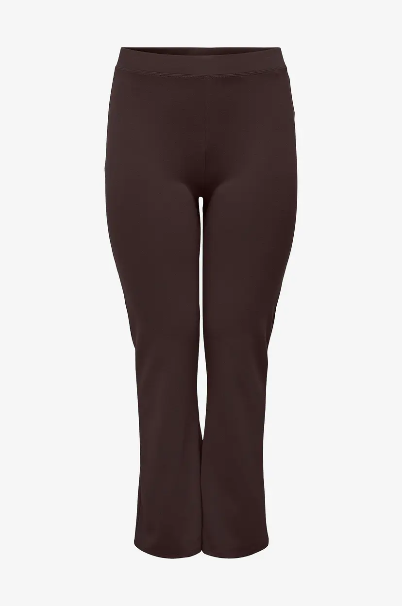 Only Carmakoma Bukse carPever Flared Pants - Brun