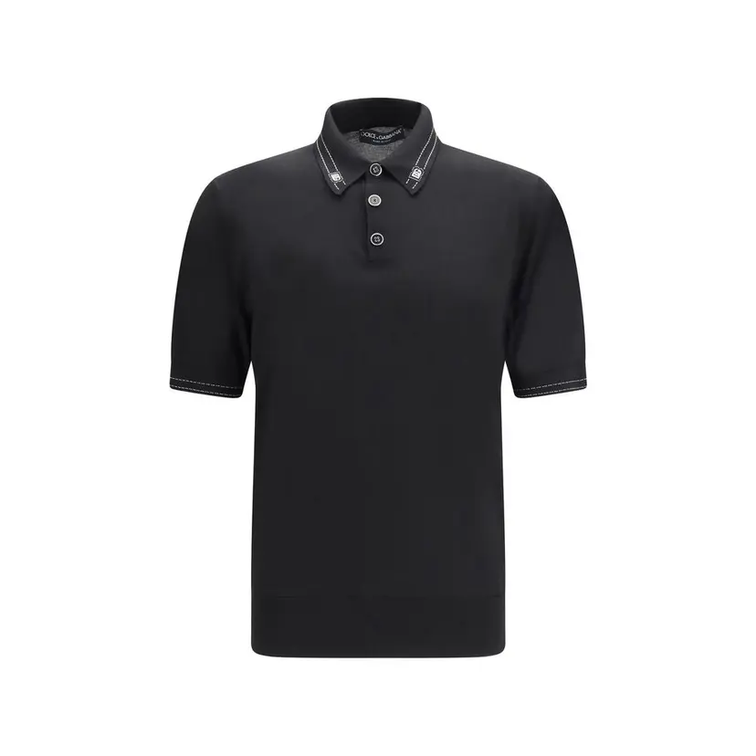 Dolce & Gabbana Dolce & Gabbana Poloskjorter – Svart
