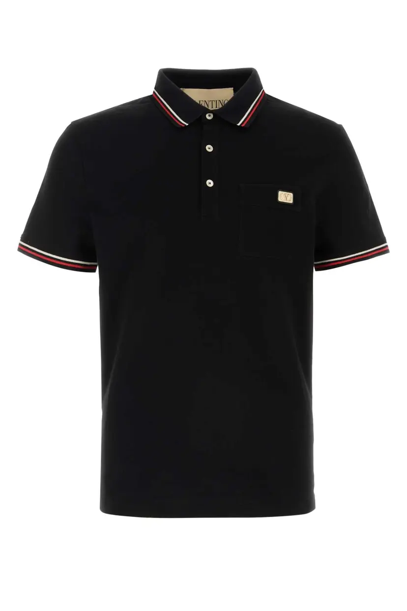 Valentino Garavani Valentino Garavani Poloskjorter – Svart