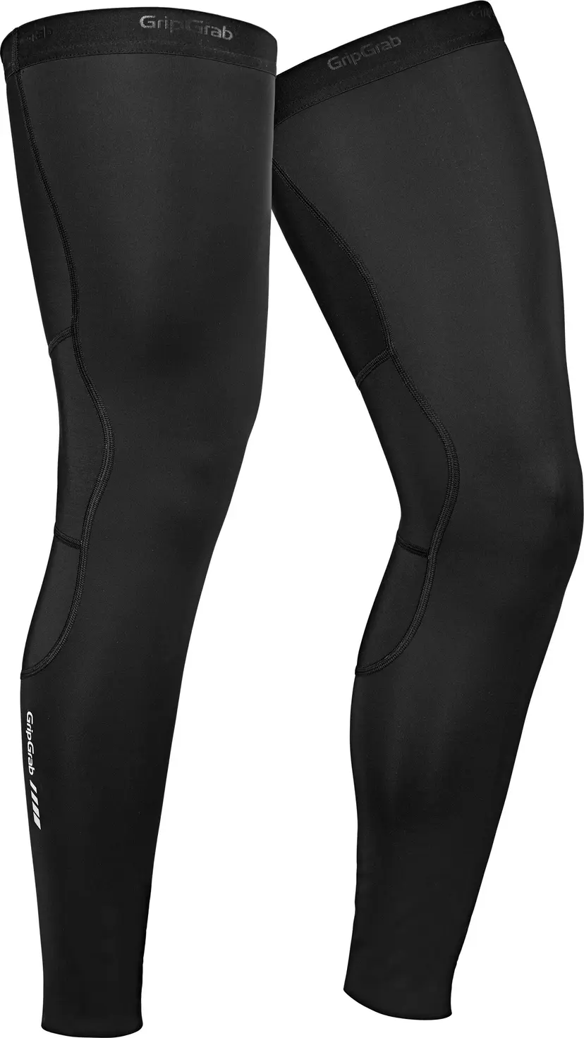 GripGrab Gripgrab AquaRepel 2 Water-Resistant Leg Warmers Black