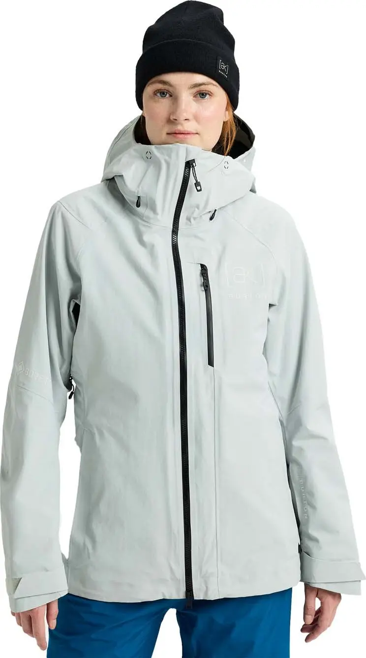Burton Burton Women's Ak Gore Upshift Jacket Gray Cloud