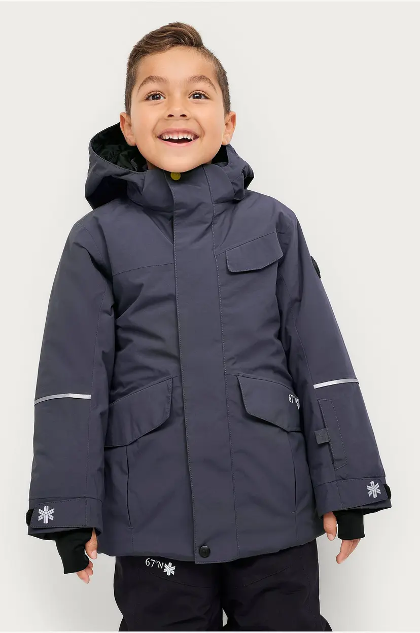 Áhkká Skijakke Ski Jacket Mr - Grå