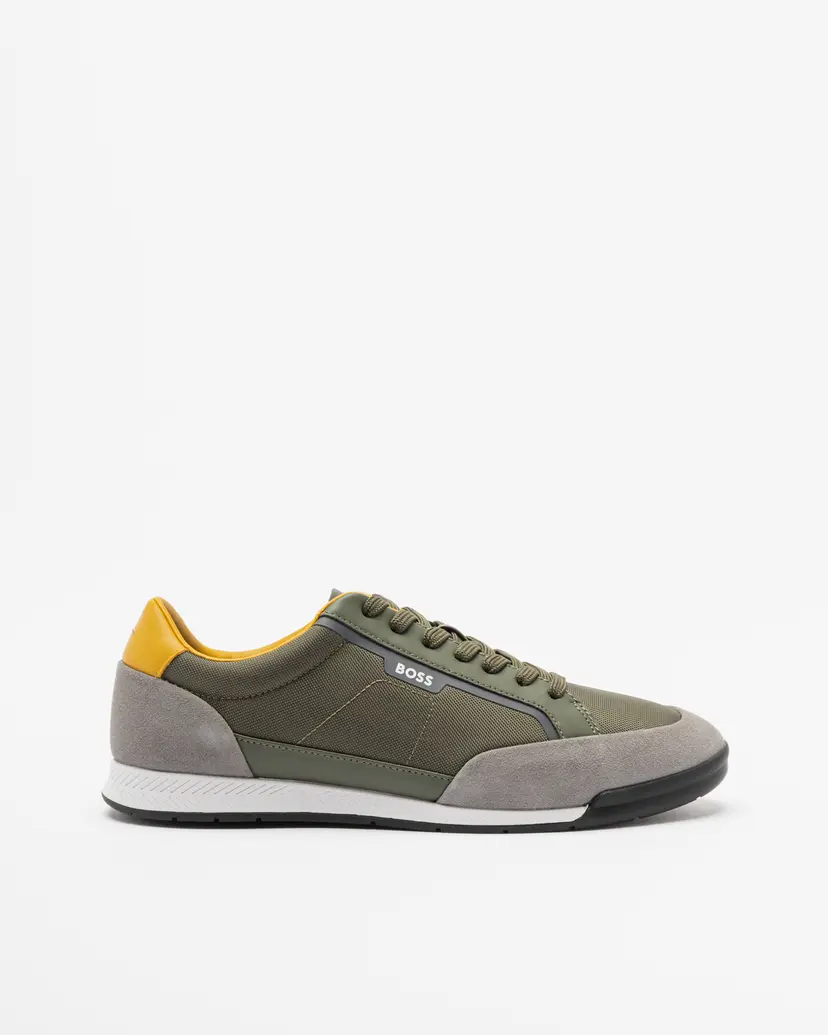 BOSS Boss Nitan Lowp Green Sneakers