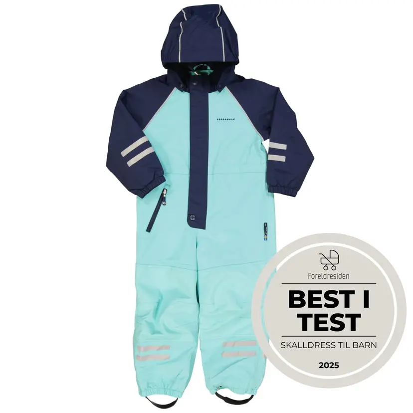 Geggamoja Skaloverall Mint - 122/128