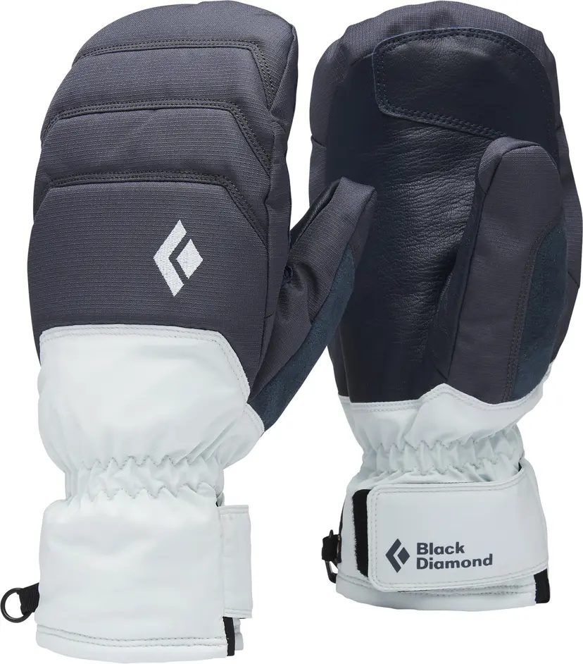 Black Diamond Black Diamond Women's Mission Mx Mitts Charcoal-Belay Blue