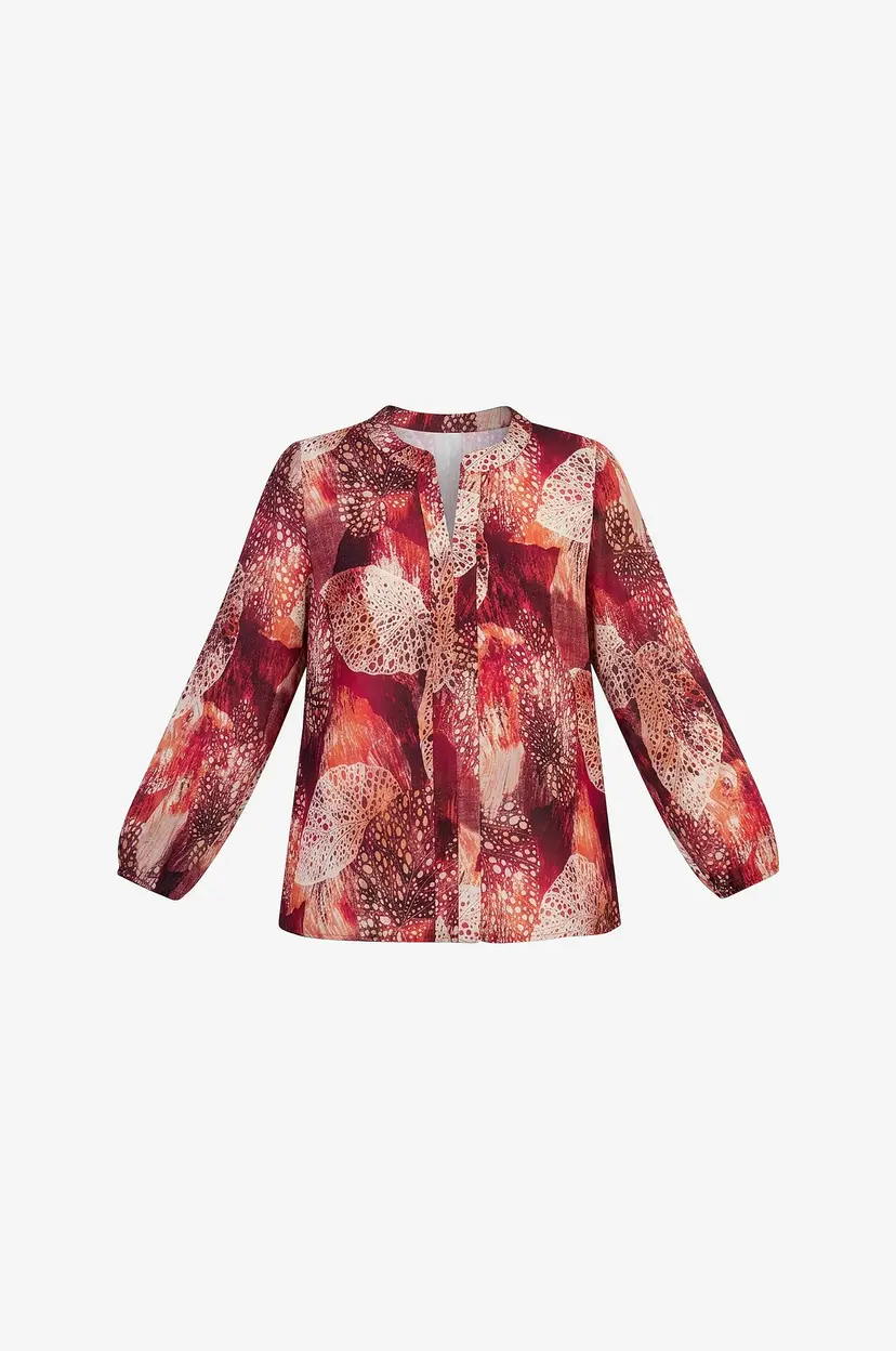 Pont Neuf Bluse Blouse - Rød