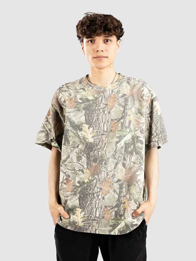 Blue Tomato Blue Tomato Oversized Boxy 7.5 Oz T-skjorte camo