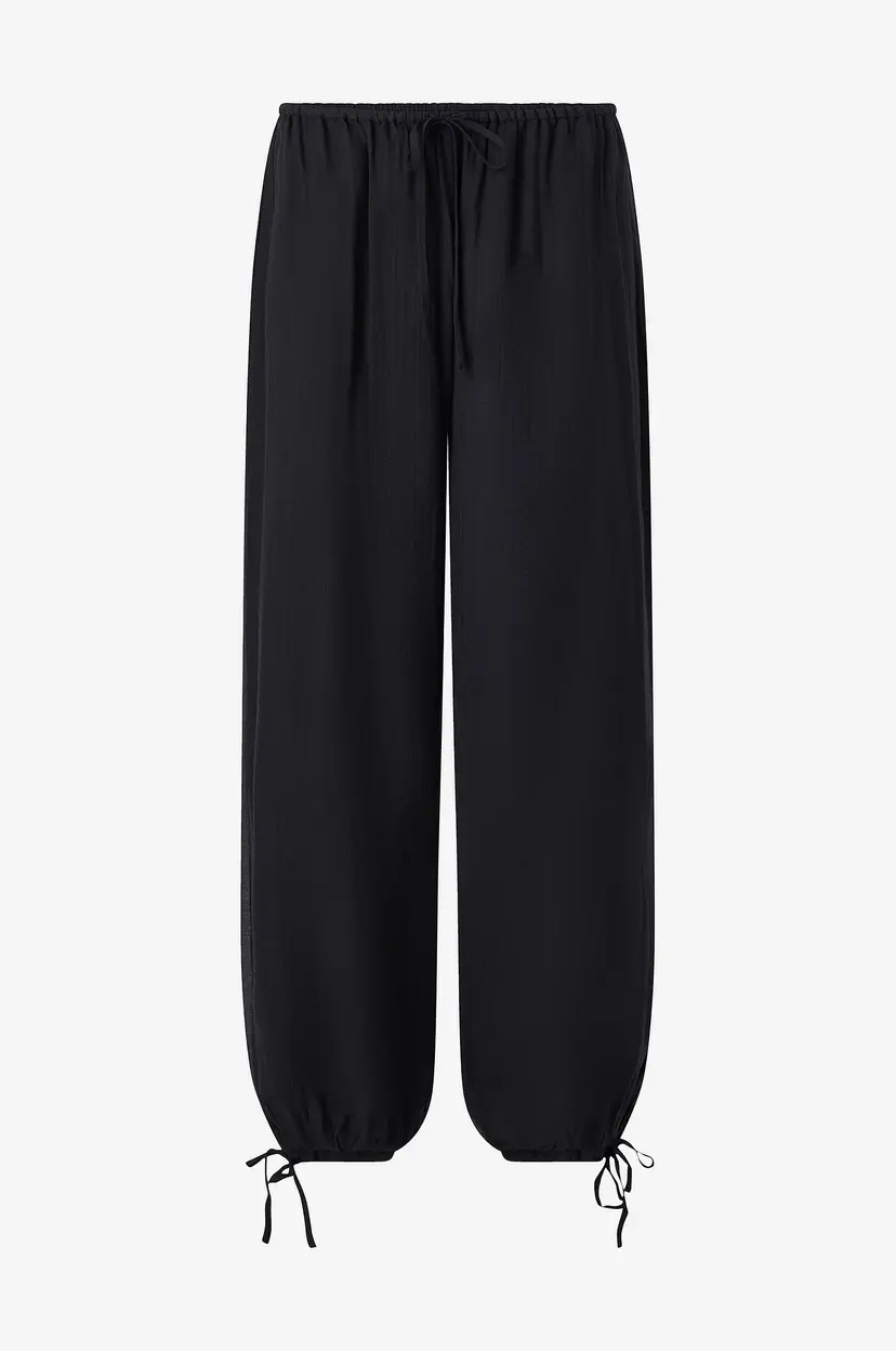 Gina Tricot Ballongbukser Sheer - Svart