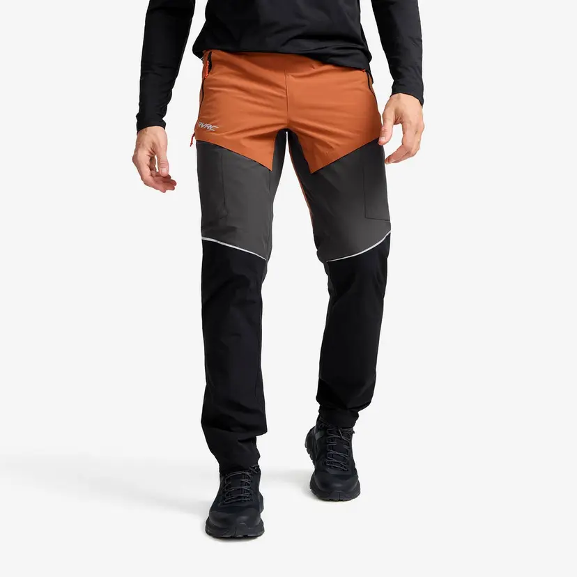 RevolutionRace Dynamic Pro Wind Pants Herre Dusty Orange/Anthracite