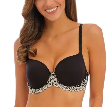 Wacoal Wacoal BH Embrace Lace T-Shirt Bra Svart E 70 Dame