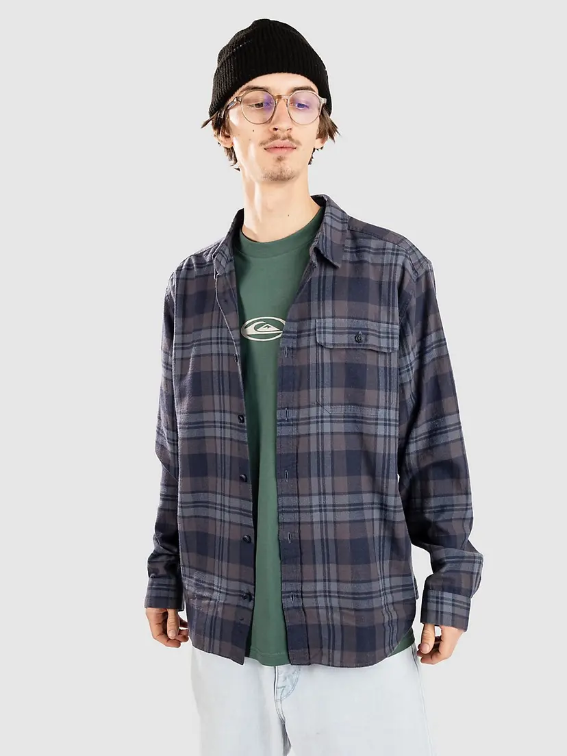 Patagonia Patagonia LW Fjord Flannel Skjorte blå