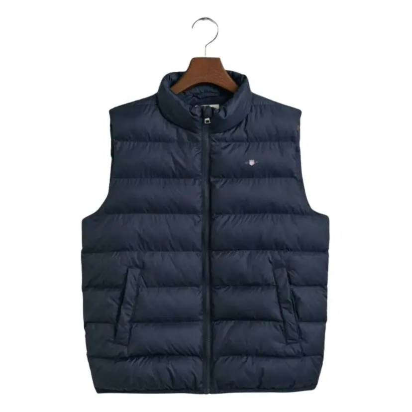 GANT Gant - Vest Vattert Shield Evening Blue