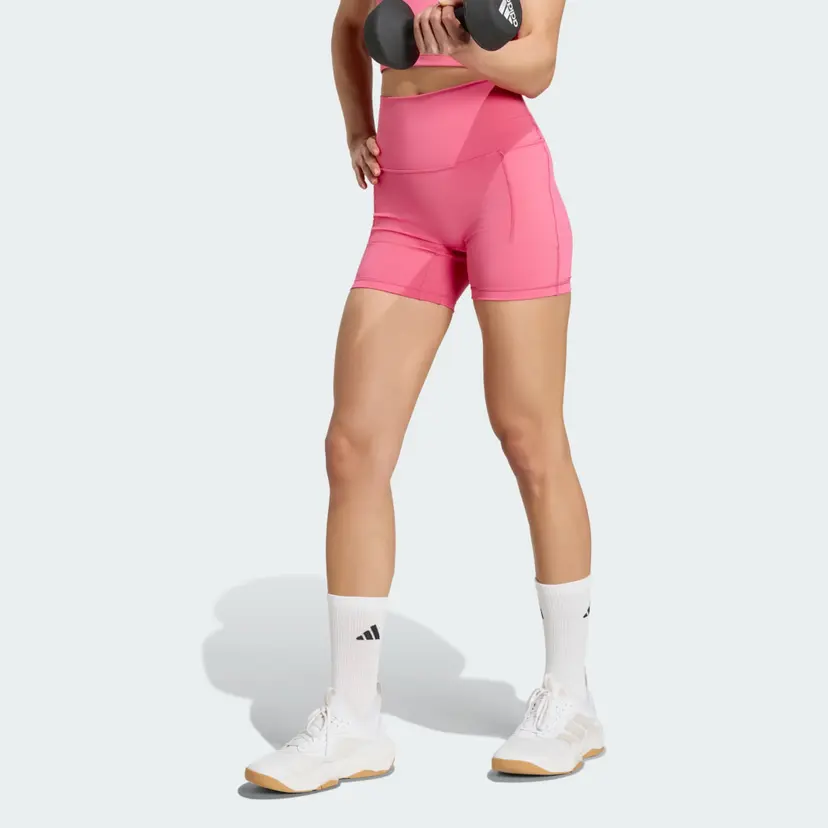 Adidas 3 Stripes Studio All Me Booty Short Tights