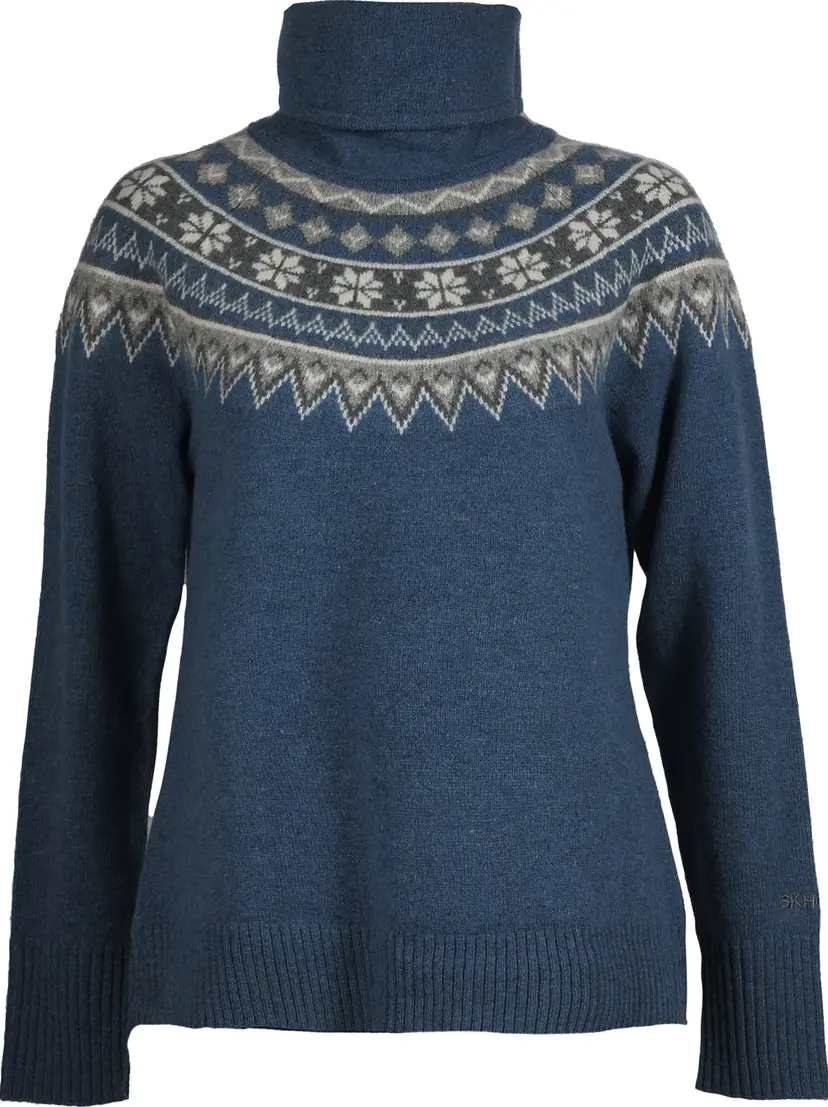SKHOOP Skhoop Women's Scandinavian Turtleneck Navy