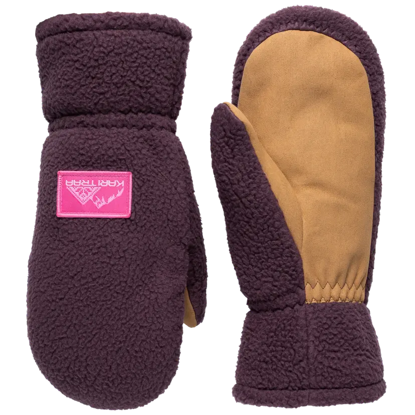 Kari Traa Kari Traa Women's Rothe Pile Mittens Cocoa Powder
