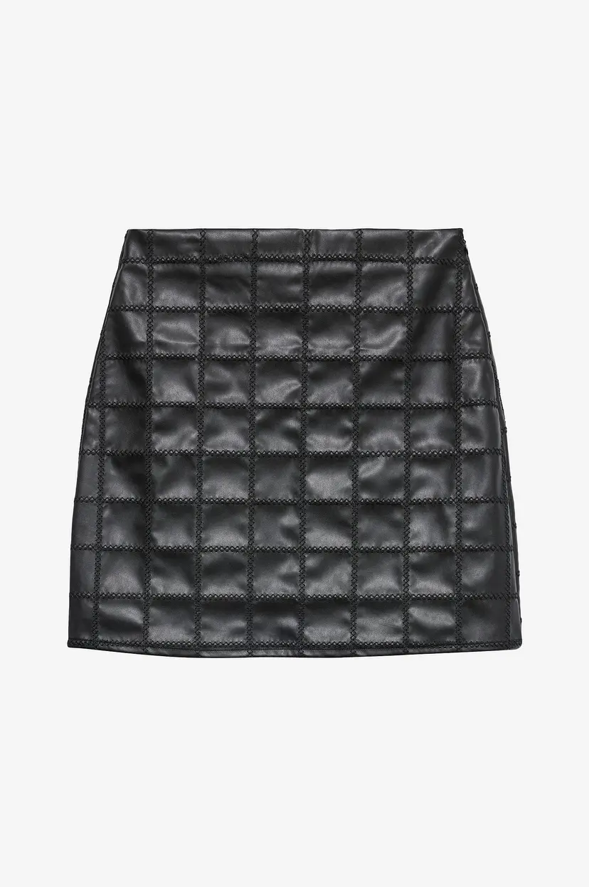 Vero Moda Skjørt vmHonor PU HW Short - Svart