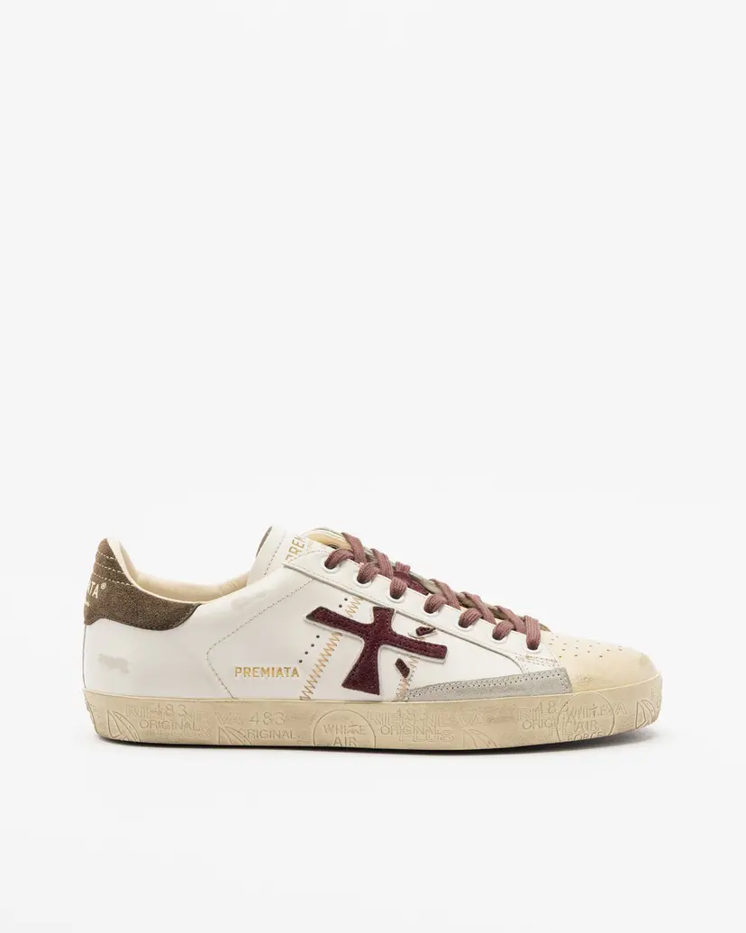 Premiata Sapatilhas brancas Premiata STEVEN7628 Branco