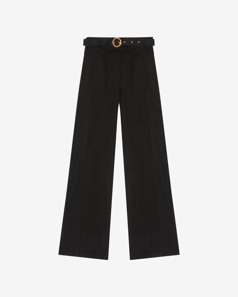 Just Cavalli Just Cavalli Reg Buckle Black Pants