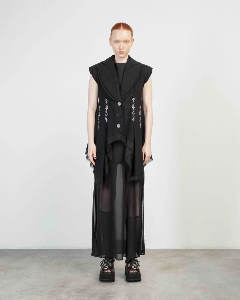 Nu Colete Nu K2315010 Preto