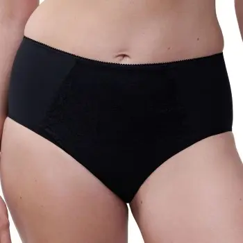 Chantelle Chantelle Truser Maris High Waisted Support Full Brief Svart 36 Dame