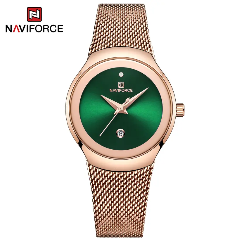 NAVIFORCE Naviforce Maia Rose Gold Green