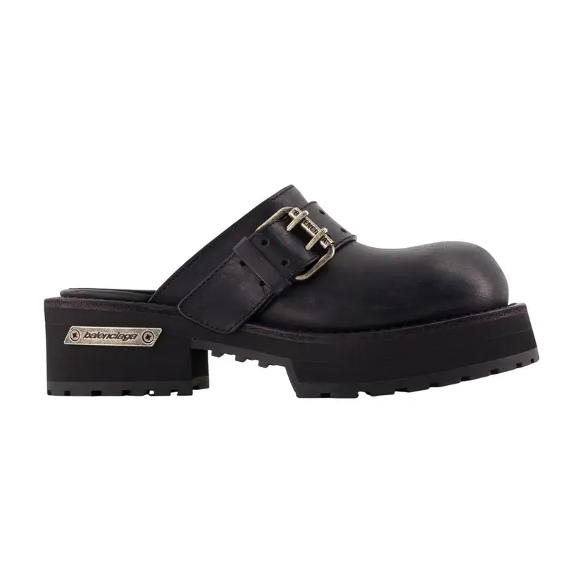 Balenciaga Balenciaga Slip-on-sko – Svart