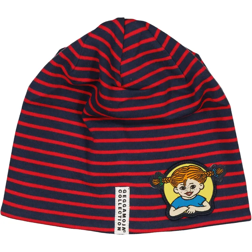 Geggamoja Mössa Pippi Långstrump Röd - 52/54 (2-9 y)