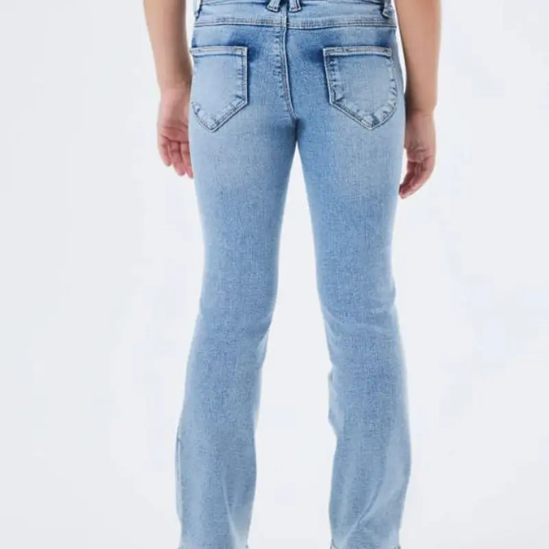 NAME IT Bukse Jeans Polly Skinny Boot Kids Light Blue Denim
