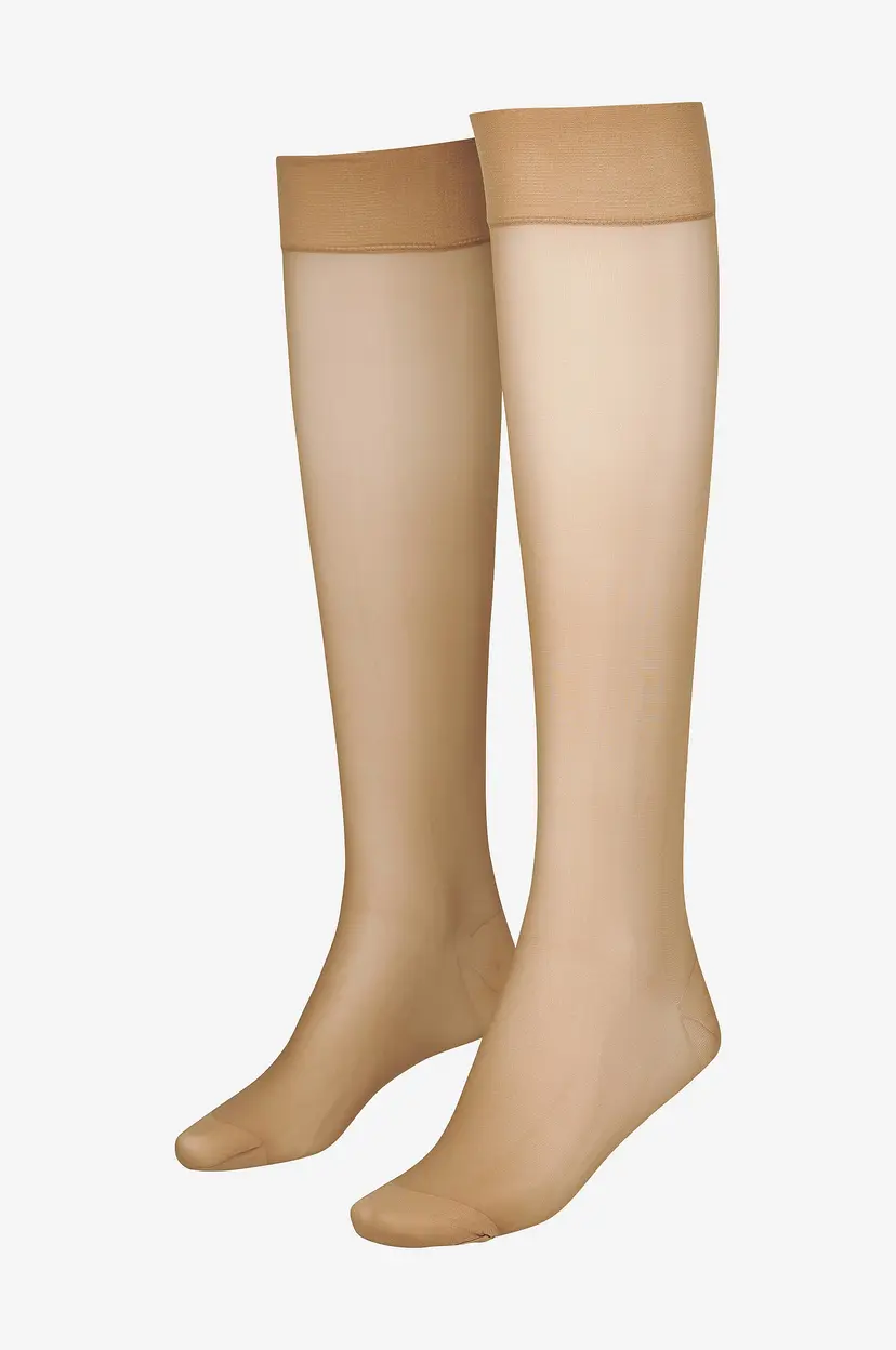 Vogue Knestrømper Support Knee 40 den - Natur