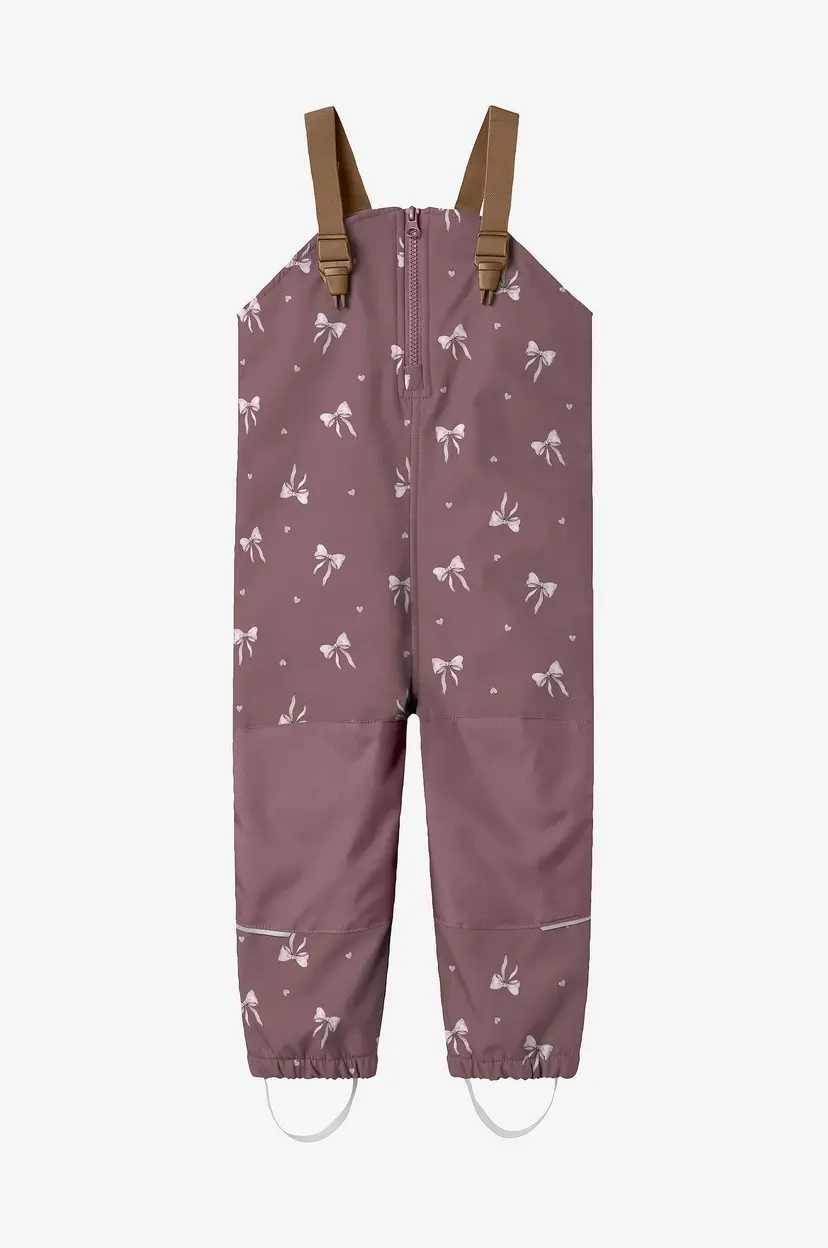 NAME IT Softshellbukser med seler Nmfalfa08 Softshell Bib Pant - Rosa