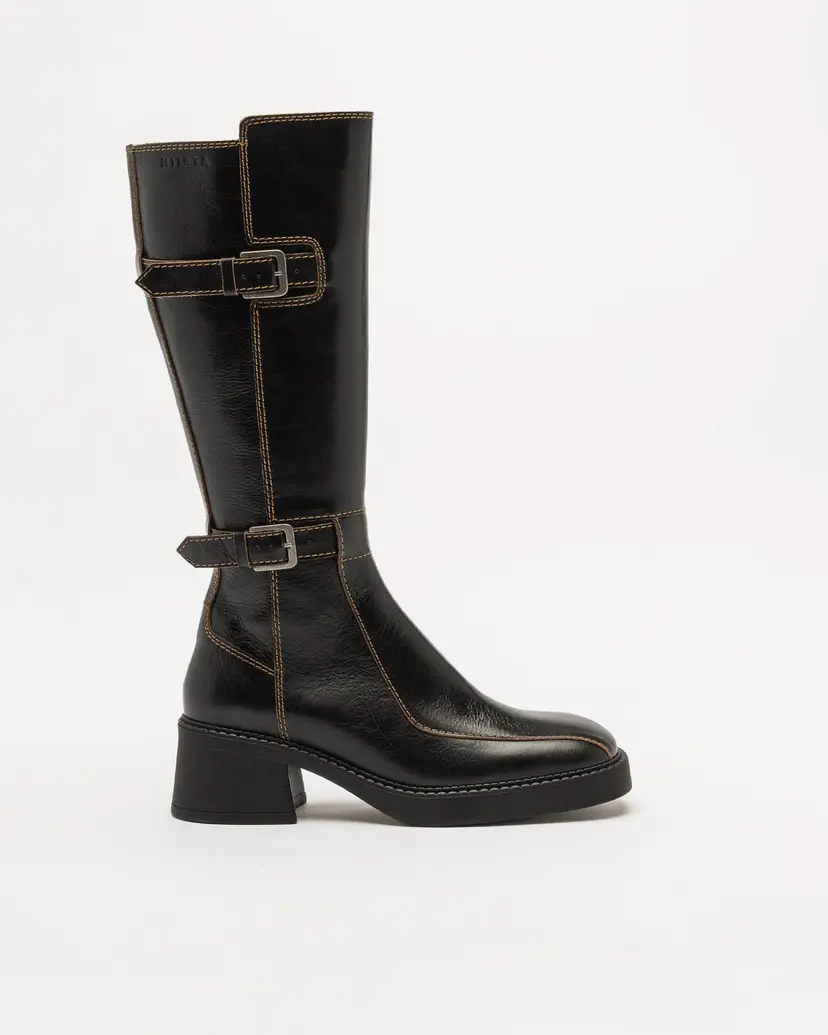 E8 by Miista Botas de cano médio E8 by Miista JARMILA Preto