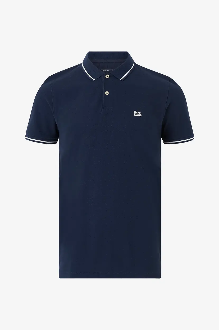 Lee Pologenser Piqué Polo - Blå